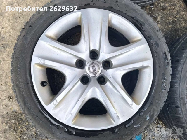 Джанти 17 цола за Опел 5x115, снимка 6 - Гуми и джанти - 51261321