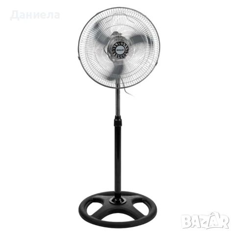 Вентилатор на стойка 16''Muhler FM-6136D 3in1, 50W, индустриален, на стойка, стена, под, снимка 9 - Вентилатори - 50460056