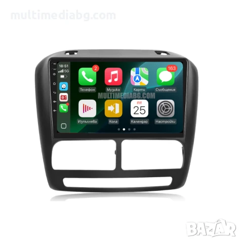 Fiat Doblo 2 2010 - 2014 Мултимедия Навигация Android