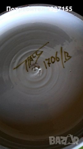 Керамичен съд за пунш, снимка 4 - Колекции - 26566180