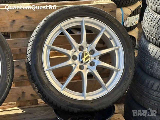 5х112 17 Цола Джанти Vw Golf Caddy Touran 5х112 Голф Кади Туран, снимка 4 - Гуми и джанти - 52830120