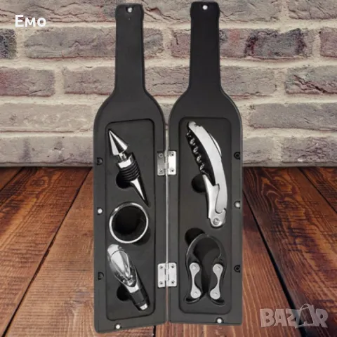 Комплект за вино - Bohmann, 6 части, снимка 5 - Други - 48451093