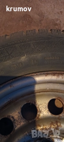 4 бр.джанти с зимни гуми 14 цола, снимка 4 - Гуми и джанти - 52641036