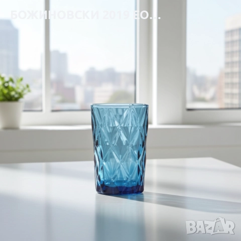 Чаши Blue Ocean - за уиски, вода, вино, шампанско и сладолед, снимка 6 - Чаши - 52013058