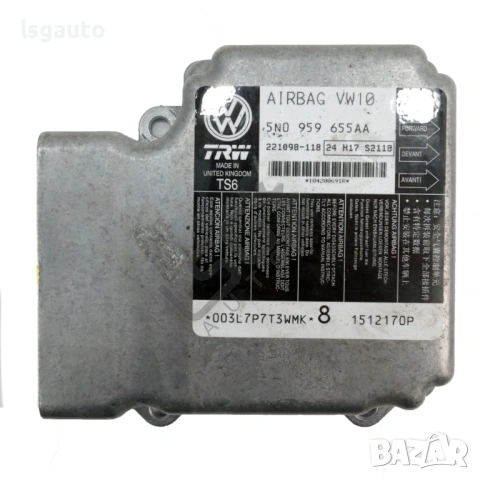 AIRBAG модул Volkswagen Passat (B7) 2010-2014 ID: 157120, снимка 2 - Части - 53160796