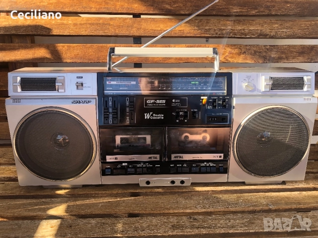 🎄SHARP GF 565H (45w) -радиокасетофон
