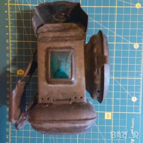  Автикварен газов вело или жп фар "HAECKEL's STAR" 1910г., снимка 4 - Антикварни и старинни предмети - 52249925