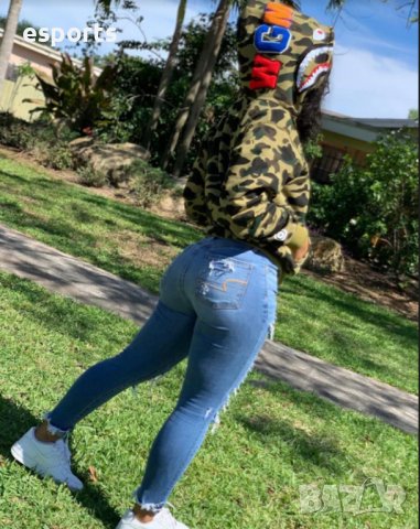 Унисекс суичър (блуза с качулка) Bape A Bathing Ape Camo, снимка 9 - Суичъри - 36906816