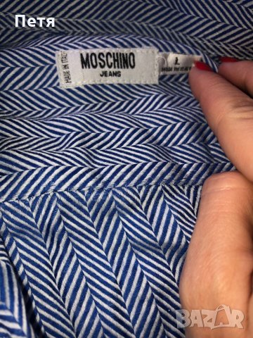 Moschino Мъжка риза , снимка 3 - Ризи - 28748874
