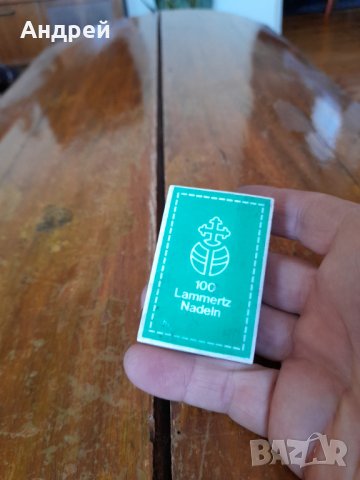 Стари игли за шевна машина Lammertz #2, снимка 2 - Други ценни предмети - 38479048