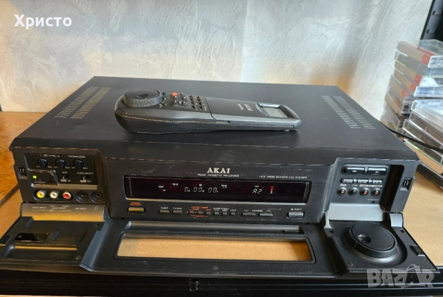 📼🎶 AKAI VS-G2160 🎶📼 HiFi stereo видео, снимка 5 - Плейъри, домашно кино, прожектори - 51998407