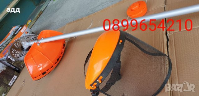 Бензинов тример 56кубика с шлем , снимка 3 - Други - 32574209