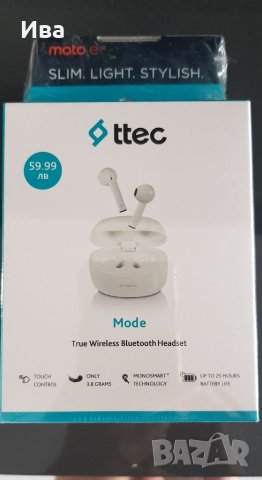 Безжични bluetooth слушалки Ttec