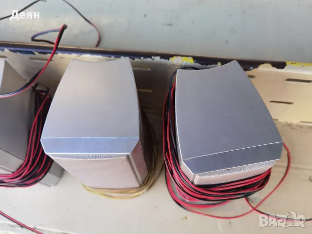 4 броя малки колонки с кабели, снимка 3 - Тонколони - 49068370