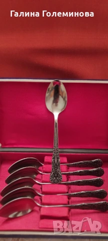 Лъжички за кафе, снимка 3 - Прибори за хранене, готвене и сервиране - 53105738