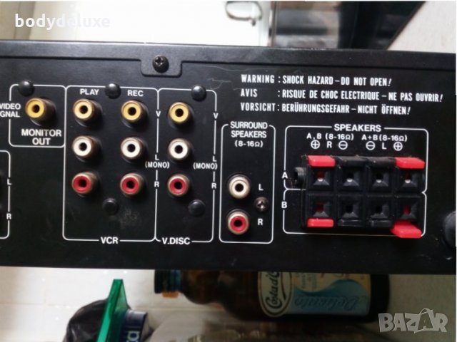 Akai AA-V105 аудио/видео ресийвър, снимка 3 - Ресийвъри, усилватели, смесителни пултове - 33222443