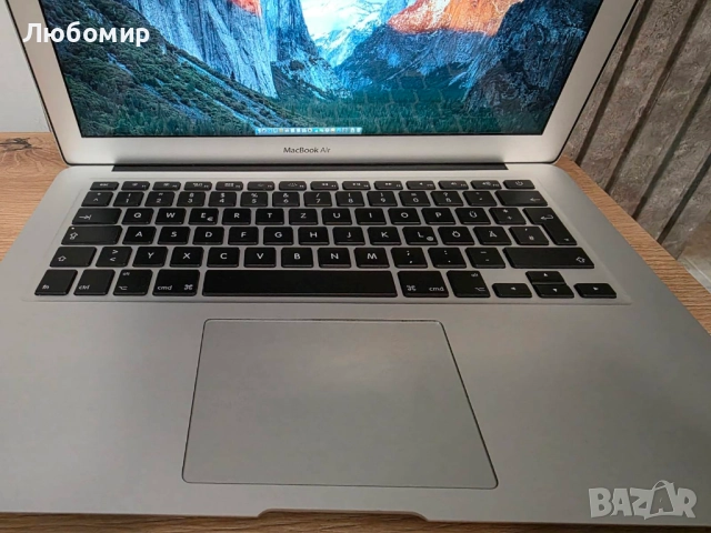 Лаптоп втора употреба Apple MacBook Air, снимка 2 - Лаптопи за дома - 52792327