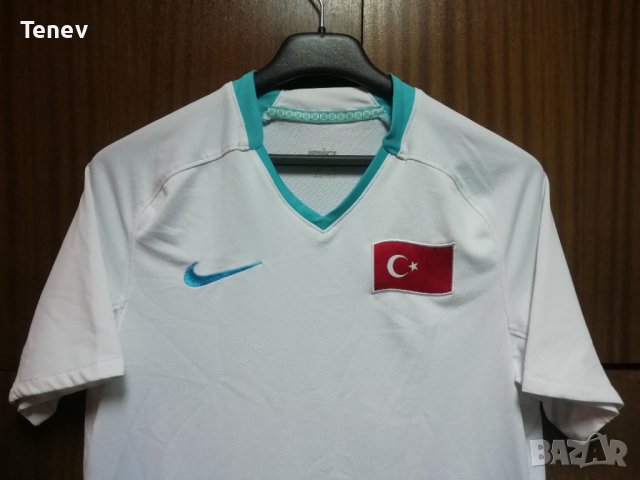 Турция Nike оригинална тениска фланелка Turkey размер S, снимка 3 - Тениски - 43454657