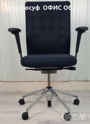 Офис ергономичен въртящ се стол Vitra ID Trim внос от германия , снимка 2 - Столове - 43534122