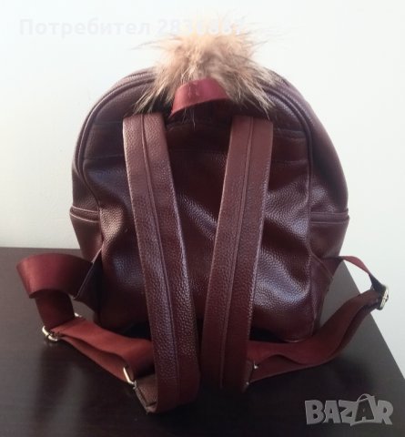 Дамска кожена раница Fendi Roma, снимка 3 - Раници - 35511235