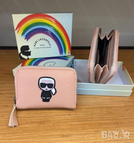 портмонета karl lagerfeld , снимка 7 - Портфейли, портмонета - 51404075