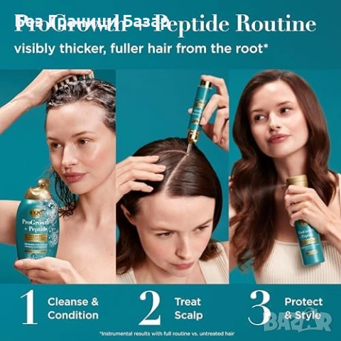 Нов OGX спрей leave-in серум за плътна коса + защита при топлинен стайлинг, снимка 7 - Продукти за коса - 53573911