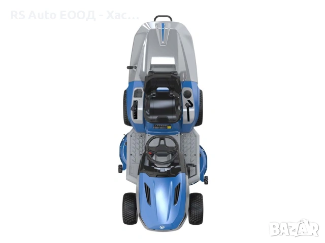 Градински трактор с кош| Хидростатична трансмисия | Ширина на косене 98 см | 452 куб. см 12,5 к.с., снимка 4 - Селскостопанска техника - 53469492