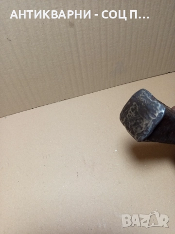 Соц Стар Ръчно Кован Клин За Цепене На Дърва Трупи Тегло 2.400кг., снимка 7 - Антикварни и старинни предмети - 52101922