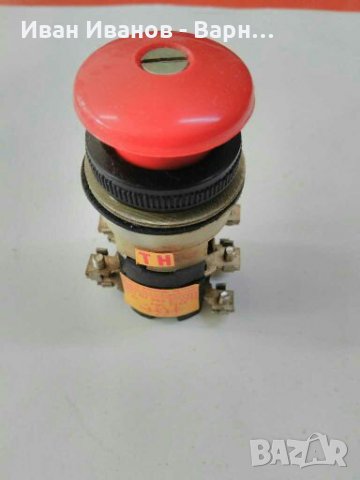 Български Бутон  стоп  ВТ352  2но/2нз контакта Български, снимка 2 - Други машини и части - 32396262