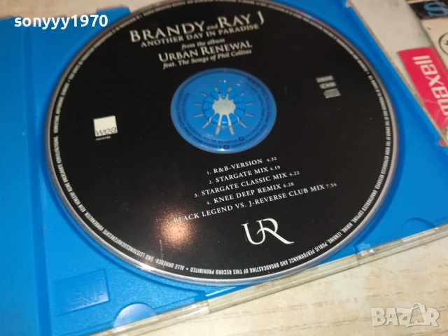 BRANDY AND RAY J CD 0607251803, снимка 6 - CD дискове - 50928659