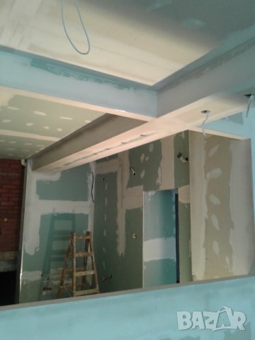 Строителни услуги: PVC хънтър, монтаж на гипсокартон, шпакловка, боядисване, снимка 15 - Ремонти на баня - 39397286