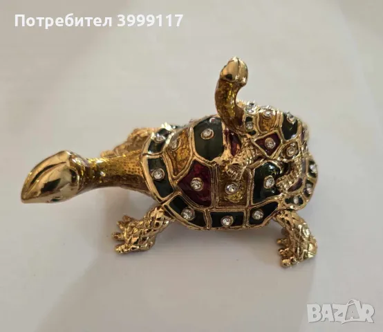 Метална бижутерка - Костенурка