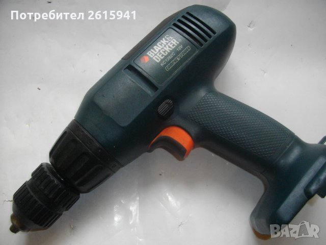 Ударно Black Decker KC1282C-12 Волта Боди-Тяло За Винтоверт-Отлично, снимка 1