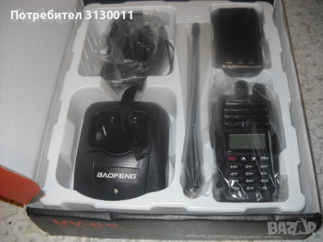 Нова Мобилна радиостанция уоки токи Baofeng B5 PMR DTMF, CTCSS, DCS 136-174 400-520, снимка 4 - Оборудване и аксесоари за оръжия - 36376695