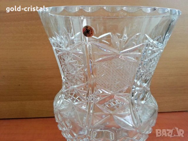 кристална купа ваза фруктиера, снимка 11 - Антикварни и старинни предмети - 27012231