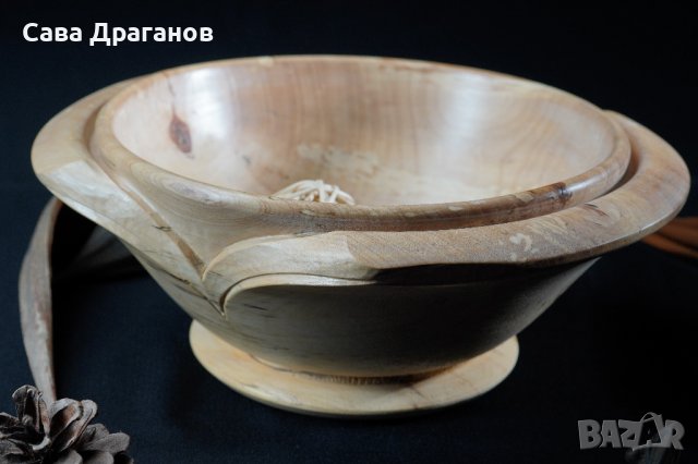 Стругована  купа  с дърворезба, снимка 3 - Други - 39781871