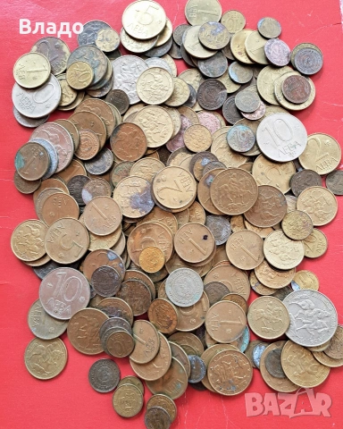 Лот български монети 