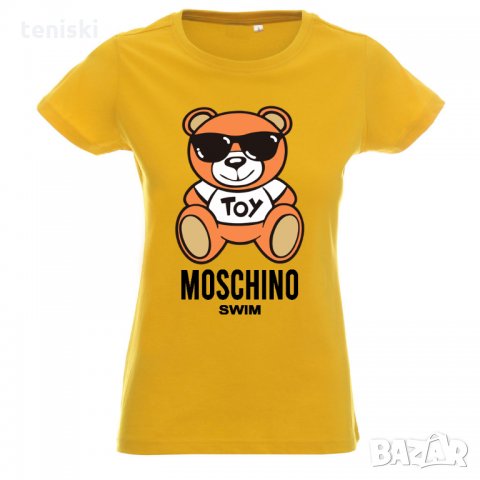  Тениска Moschino Bear принт Нови модели и цветове, снимка 3 - Тениски - 33613386