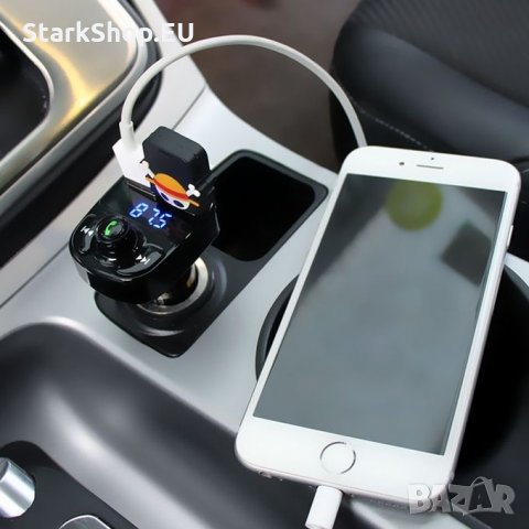 X8 Фм радио трансмитер и usb зарядно за кола handsfree bluetooth авто, снимка 9 - Аксесоари и консумативи - 27898894