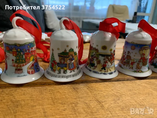 Порцеланови коледни колекционерски украси, снимка 15 - Колекции - 48355997