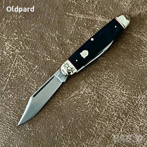 Сгъваем джобен нож Cattleman Black Micarta RR2380