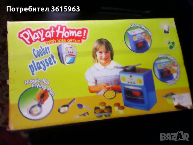 Кухня с батерии, снимка 2 - Играчки за стая - 47981033