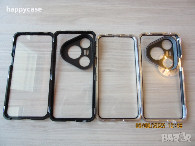 Huawei Pura 80 Pro / 80 Ultra / 80 / Двоен 360° магнитен кейс калъф с камера протектор, снимка 9 - Калъфи, кейсове - 45965080