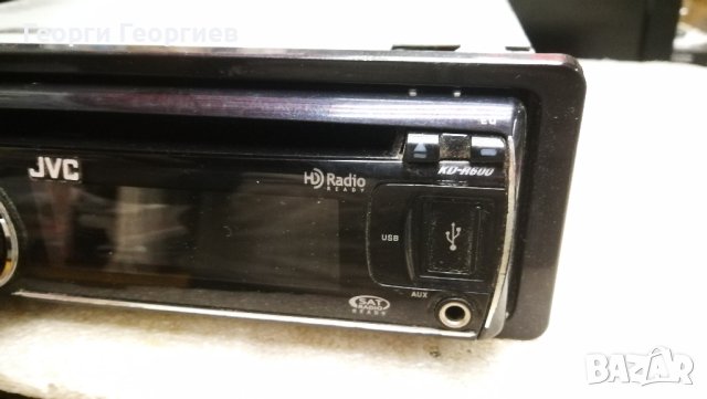 JVC KD-R600 CD за кола с диск и USB, снимка 3 - Аксесоари и консумативи - 43938343