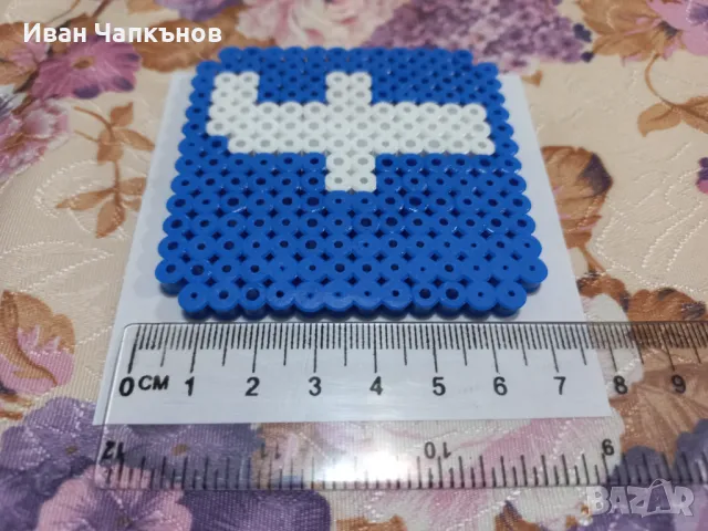 Подложка за чаша - pixelart, снимка 3 - Ръчно изработени сувенири - 47653857