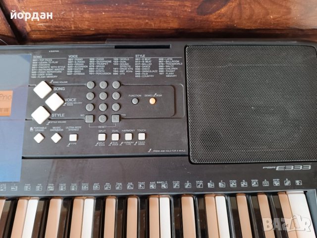 Синтезатор Yamaha PSR E333, снимка 4 - Синтезатори - 51722033