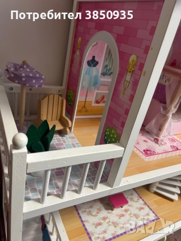 Къща за кукли , снимка 7 - Кукли - 52302341