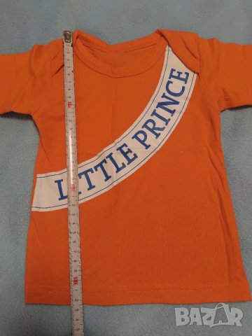 Бебешка тениска "Малък принц", снимка 2 - Бебешки блузки - 43790459