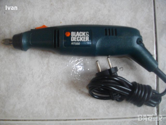 Black Decker-ЗА РЕМОНТ-ЗА ЧАСТИ-90 Вата-Мини Дрелка-Шлифовалка-Английска