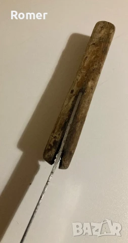 Стар български нож с маккировка, снимка 6 - Антикварни и старинни предмети - 50869826